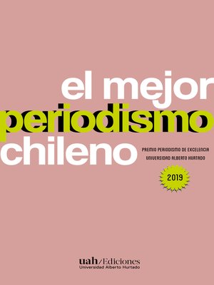 cover image of El mejor periodismo chileno 2019